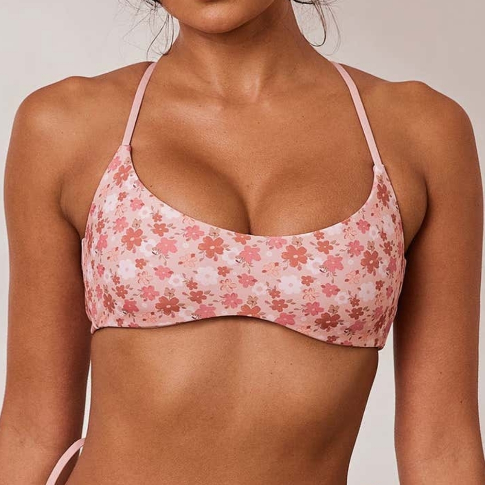 NWT - Lounge - Reversible Bralette Bikini Top